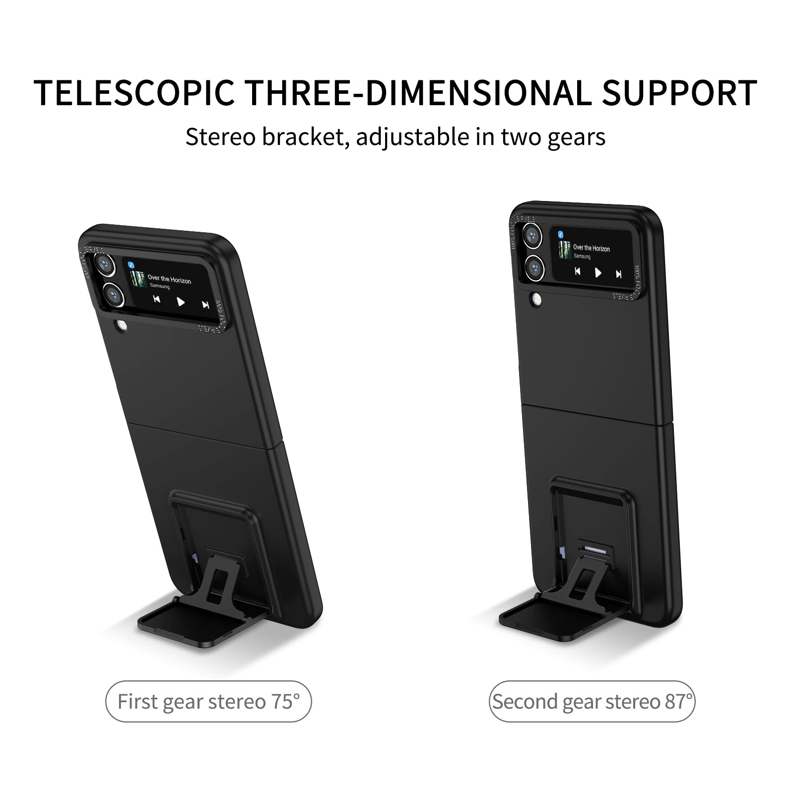Flip Phone Case for Samsung Galaxy Z Flip4 5G Shockproof Case Hard PC Phone Cover with Kickstand Flip Phone Case for Samsung Galaxy Z Flip4 5G Shockproof Case Hard PC Phone Cover with Kickstand